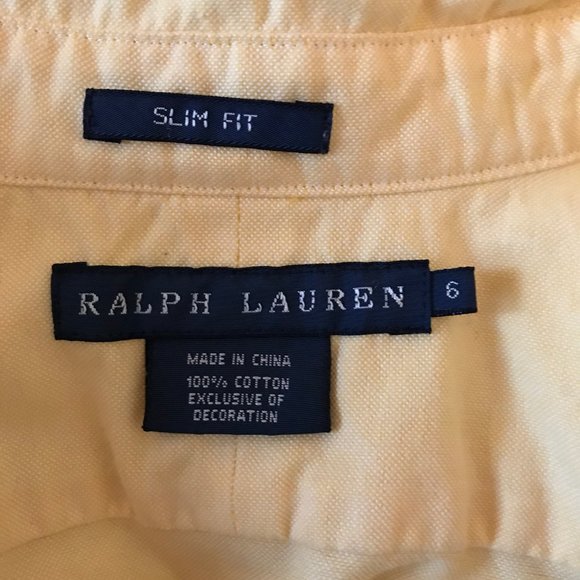 Ralph Lauren Cotton Oxford Shirt - Picture 2 of 2